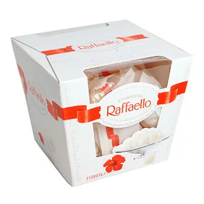 Raffaello - box of luxury chocolate