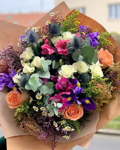 Bouquet delivered to a private address in Ústí nad Labem