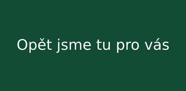 My a covid - od 15.4.2020 jsme plně v provozu